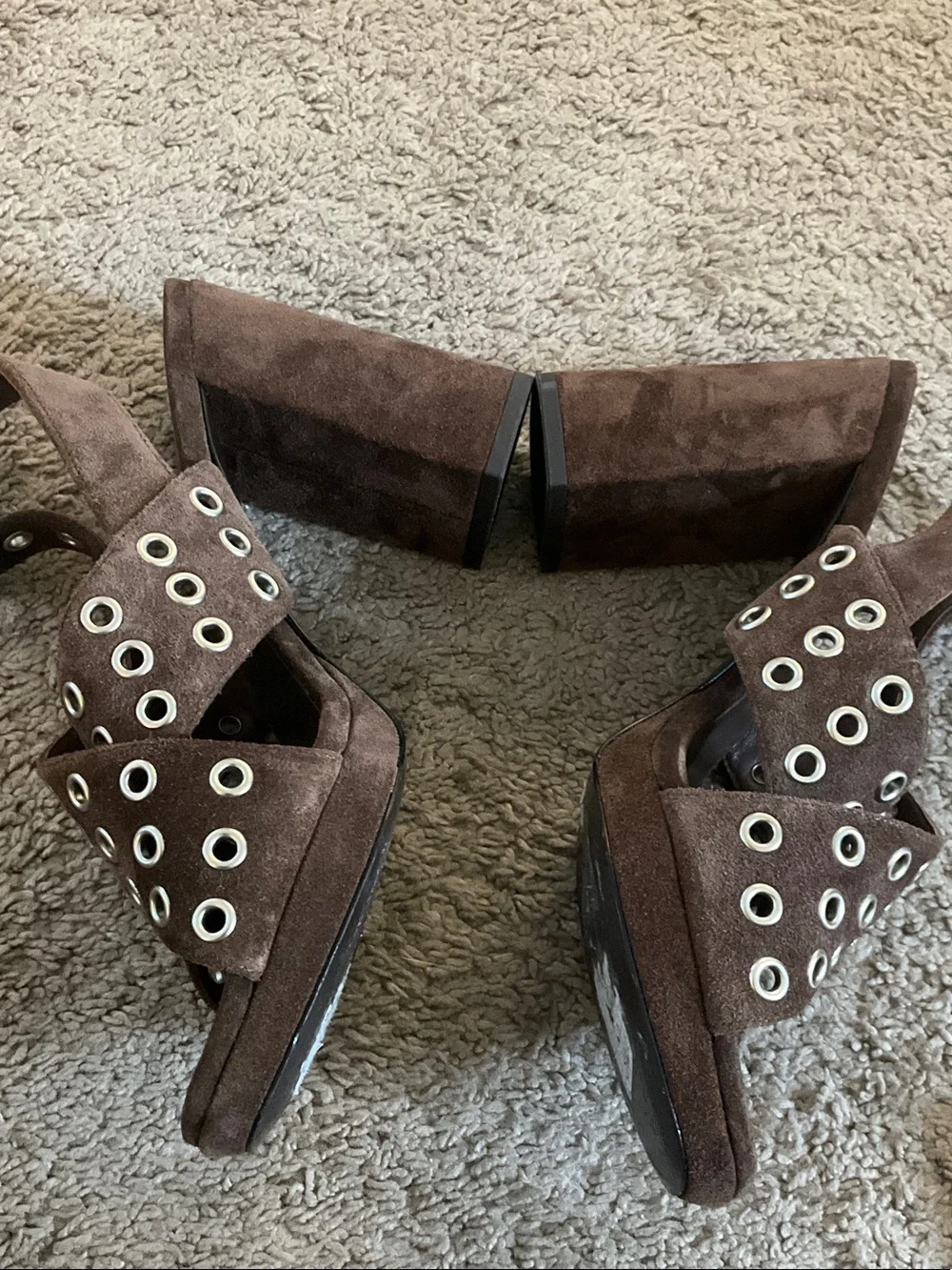 Tory Burch suede cross